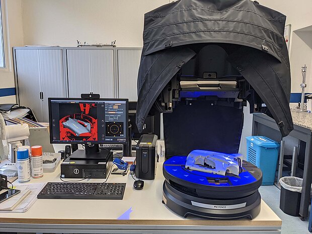 3D-Koordinatenmessgerät Keyence bei metak