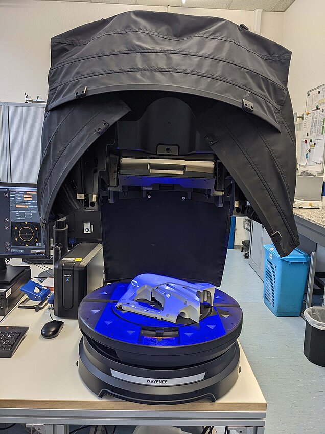 3D-Koordinatenmessgerät Keyence bei metak